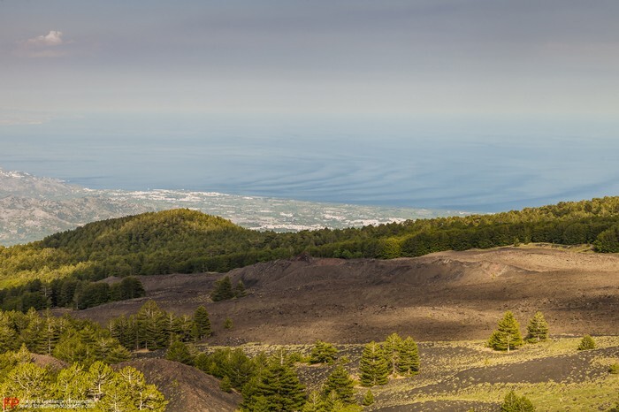 veduta da monte nero